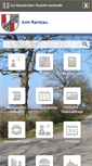 Mobile Screenshot of amt-rantzau.de